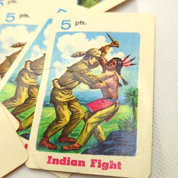 Daniel Boone Card Game - Vintage 1965 - Picture 7 of 8